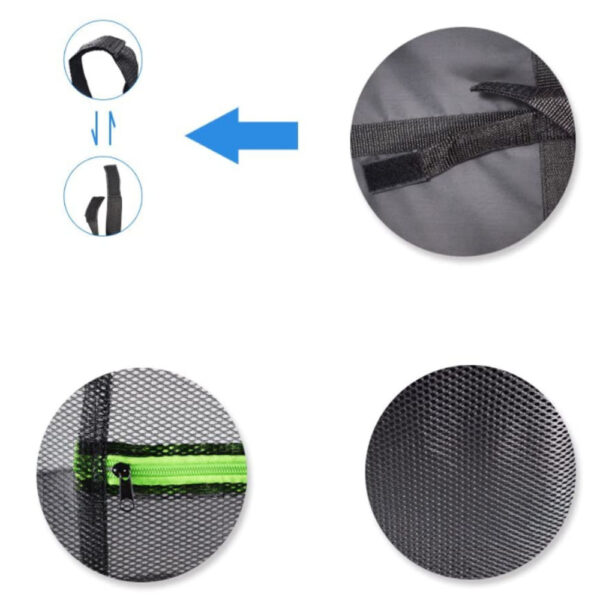 Cesta Profissional de Secagem 8 Andares com Ziper - Image 2