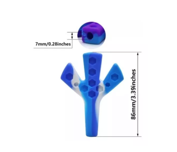 Tridente Bifurcador Silicone - Image 2