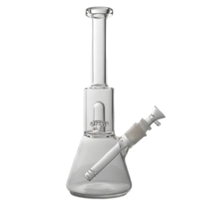 Ice Bong 30cm Vidro Duplo Bowl Percolator Ovni Grosso Respir