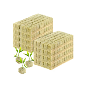 Kit Cubos de Germinação em Lã de Rocha Stone Wool 25x25x40 mm (25 ou 50 unidades)
