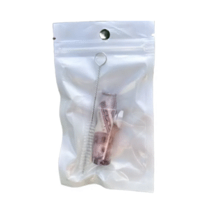 Snuff Estampa Dólar Dosador Bullet De Alumínio Rapé