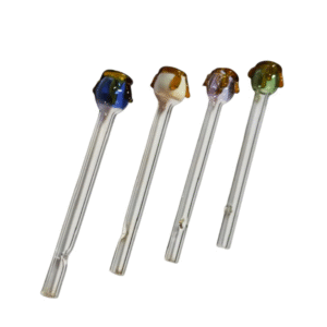 Piteira Longa Pote De Mel Vidro Resistente Personalizada