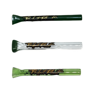 Piteira De Vidro Perfect Plant Logo Ouro 24k 1unidade 5/6cm