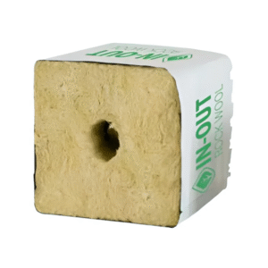 Blocos de Lã de Rocha Star Block para Cultivo e Germinação (7,5 x 7,5 x7 cm e 15x15x15 cm)