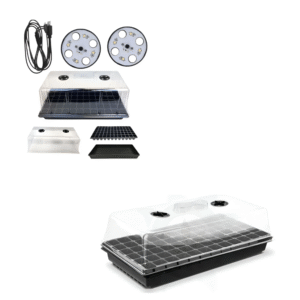 Estufa de Germinação Propagator 72 Células (Sem ou Com Luz LED 20W USB)