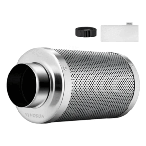 Filtro de Carvão Ativado VIVOSUN – Controle de Odores para Cultivo Indoor