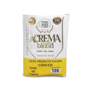 Tabaco A Crema 30g – Blend Aromatizado e Suave para Enrolar – Sabor Cremoso