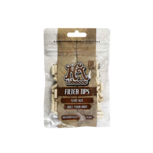 Filtro Hi Tobacco 6x15mm – Clássico Branco e Natural Marrom | Filtros Slim para Tabaco