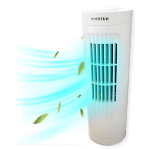 Ventilador Torre Inteligente VIVOSUN 30W – Circulação Eficiente e Silenciosa para Cultivo Indoor