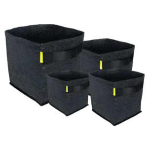 Vaso de Feltro para Cultivo – Raízes Saudáveis e Melhor Drenagem – 4L a 50L – 1 Unidade