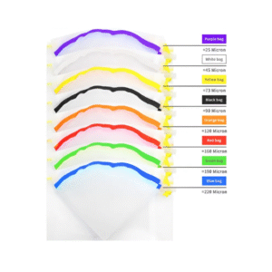 Bolsa Extração Hash Bubble Bags 8 Sacos (5 Galões/20L, 20 Galões/76L ou 32 Galões/102L)