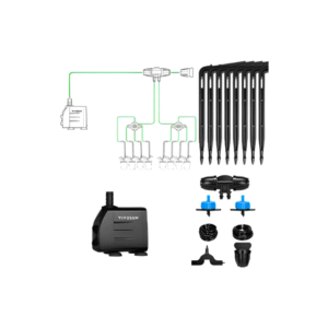 Irrigação Automática Vivosun FlexFeed 15W – 8 Saídas | Sistema Inteligente para até 8 Plantas