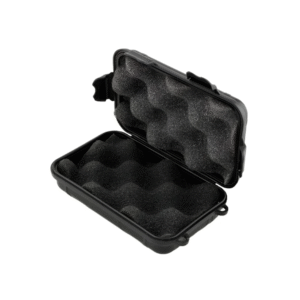 Case 12x8cm Porta Piteira De Vidro Estojo Anti Impacto