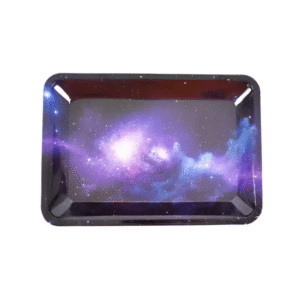 Bandeja Metal Universo 18x14cm Cultura Enrolar Galáxia