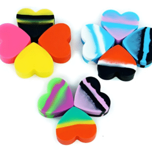 Slick De Silicone Coração 17 Ml Armazenamento