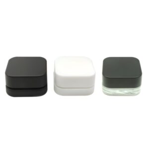 Slick De Vidro Pote Hermético Armazenamento