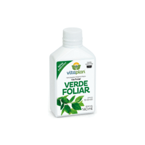 Fertilizante Verde Foliar Vitaplan 140 ml – Realce da Cor e Nutrição Imediata para Suas Plantas