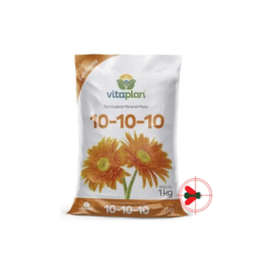 Fertilizante Mineral Misto 10-10-10 Vitaplan 1 kg – Nutrição Completa para Plantas Fortes e Vigorosas