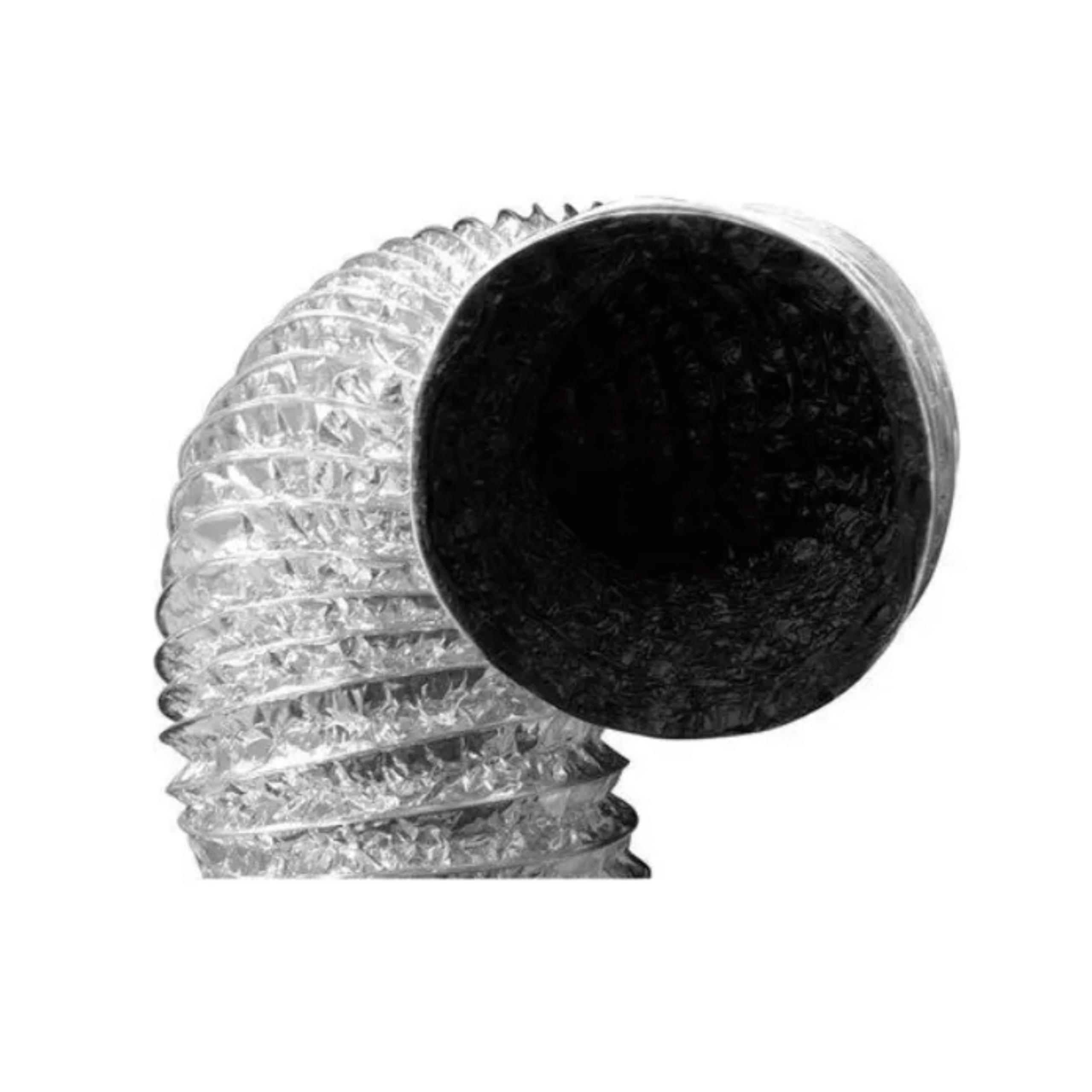 Duto de Ar Flexível Aluminizado com Interior Anti-Reflexivo – 200mm
