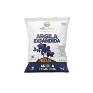 Argila Expandida Média Vitaplan 10kg – Substrato e Drenagem
