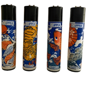 Isqueiro Clipper Recarregável Tema Oriental | Elegância e Praticidade