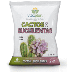 Terra para Jardim Substrato Cactos e Suculentas Nutriplan 2kg