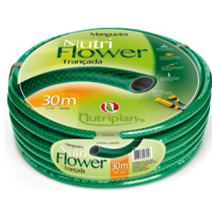 Mangueira Nutriflower Nutriplan – Trançada Verde para Jardim | 10m, 20m e 30m