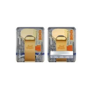 Kit 50 Unidades Ziplock Dólar 13x10cm – Lacre Hermético Reforçado