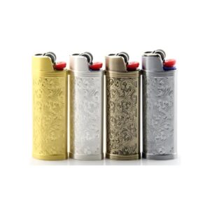 Porta Case Metal para Isqueiro Bic J5 e J6 | Proteção e Estilo