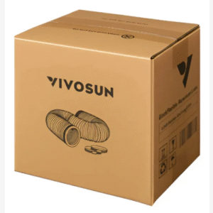 100mm Duto + 2 Abraçadeiras Aluminizado Flexível - 2.5 Mts