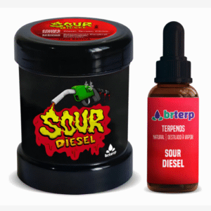 Terpenos Sour Diesel 10ml Wax Liquidizer - Diluente Natural