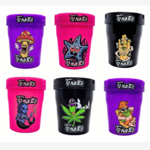 Cinzeiro Automotivo De Silicone Tonabê Com Tampa