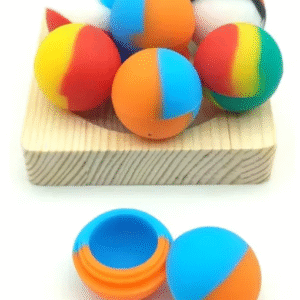 Slick 6ml Redondo Bolinha Silicone Alta Temp Armazenamento