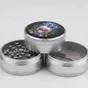 Dichavador 40mm Metal 4 Partes - Sortido Desenho Mix Aleator