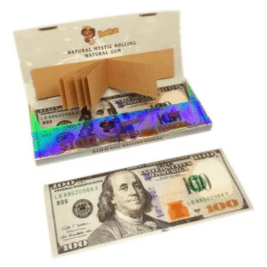 Livreto Dolar 24 Folhas De Papel Kingsize Dollar Com Piteira