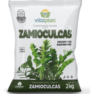 Substrato Solo 2kg Zamioculca C/extrato Algas Marinha