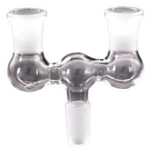 Bowl Macho Dupla Vidro Encaixe Ice Bong Gerais Cultura Dab