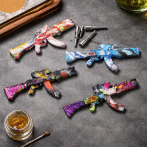 Nectar Collector Ak47 Grafit Ponteira Metal Nectar Silicone