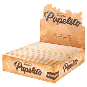 Caixa De Sedas Papelito Brown King Size 25 Livretos