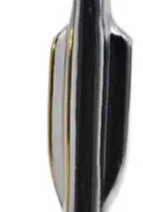 Canudo Texturizado Aspirador 8x7cm Snorter Inalação Metal