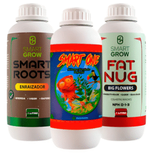 Kit Básico Smart Grow - 3 Fertilizantes De 1l