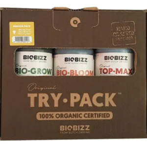Fertilizante Líquido Orgânico Biobizz Try Pack Indoor 750mL