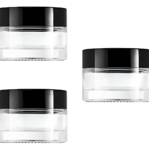 Slick Pote De Vidro 5ml Armazenamento - 3 Unidade